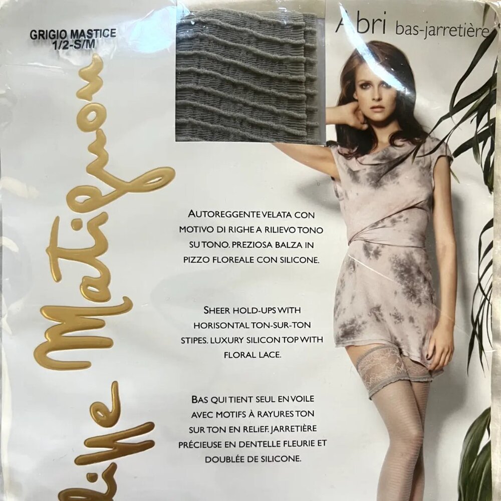 Phillippe Matignon - Hold Up Stockings - BNIB Sz S/M